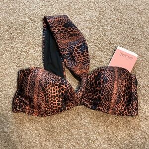 Baobab Animal Print Bikini Top